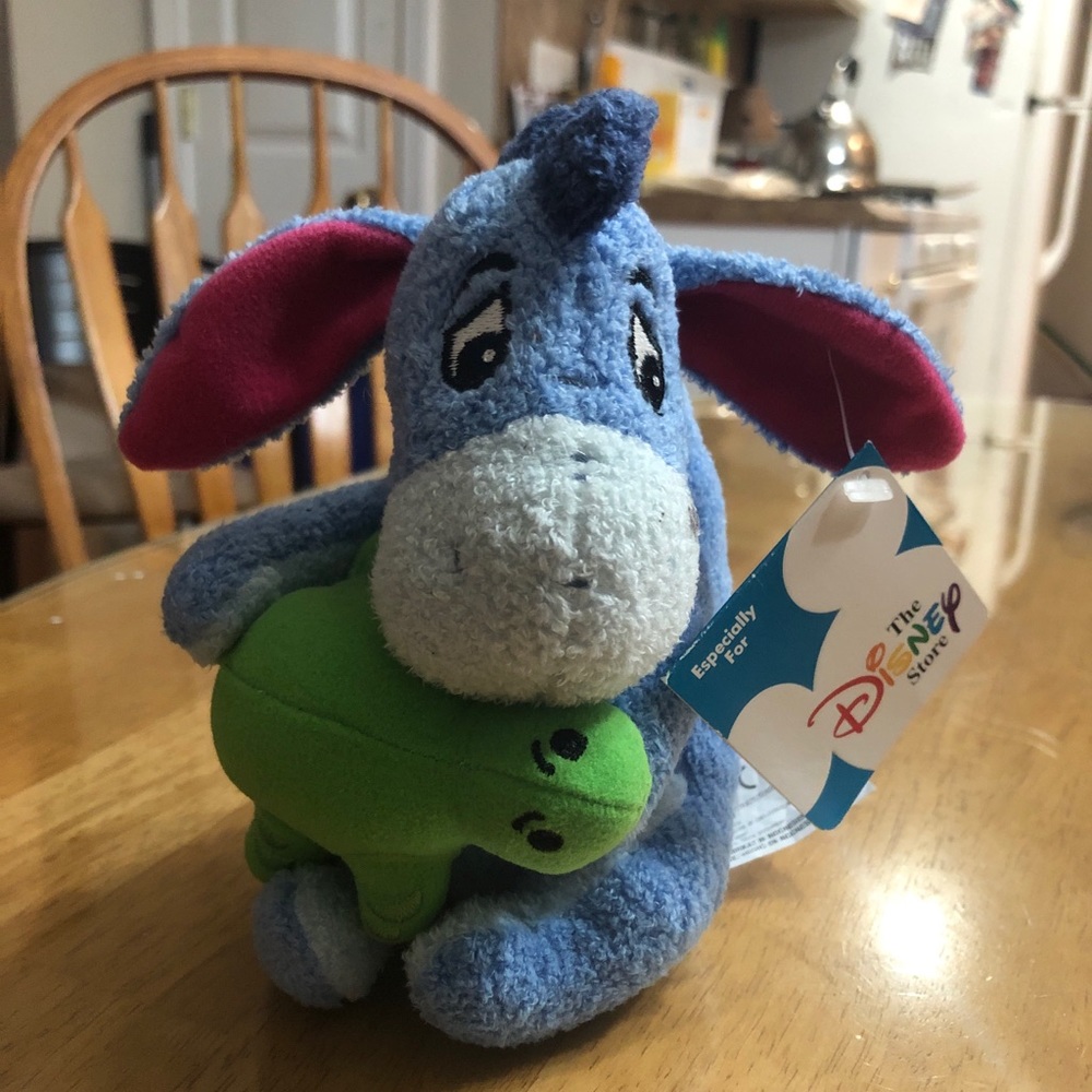 NWT- Especially for The Disney Store Bathbuddy Eeyore plush w/Tags